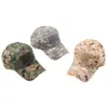 Gorra de Béisbol Táctica Gorra de Béisbol Camuflaje Velcro Fuerzas Especiales Fan Militar Gorra Táctica Gorra de Visera Parasol Sombrero Camuflaje
