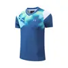 Novas Roupas de Badminton Masculinas e Femininas Tops Uniformes de Competição de Tênis Uniformes de Aula de Treinamento de Badminton para Estudantes e Crianças Secagem Rápida 763