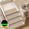 Alfombrilla luminosa antideslizante para escaleras, fibra de poliéster autoadhesiva sin pegamento, envío directo para comercio transfronterizo