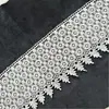 Renda Branca Solúvel em Água Renda de Linha de Algodão DIY Decoração de Roupas Acessórios Cortina Sofá Mesa Cadeira Mesinha de Cabeceira Malha