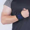Muñequera de Compresión Wrap-Around Fina para Correr al Aire Libre, Fitness, Levantamiento de Pesas, Antiesguince, Soporte Deportivo para Muñeca