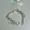 Pulsera Distintiva de Doble Capa con Diamantes Diseño de Nicho Ins Pulsera Envolvente de Piedra Negra para Amantes Pulsera de Lujo Ligero Regalo