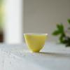 Taza de Té Corazón de Pollo con Esmalte de Color Hecho a Mano, Set de Té Kung Fu, Taza para Cata de Té, Porcelana Blanca Delgada, Taza Maestra, Taza Individual, Hogar Simple