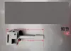 Estrutura de rede de tensão com cabeça de plástico, estrutura de rede de tensão em liga de alumínio, estrutura dobrável, suporte de exibição de rede de tensão, parede de fundo, acessórios para suporte de exibição de publicidade