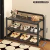 Zapatero plegable para entrada de casa, multicapa, sin necesidad de instalación, zapatero simple, estante para zapatos ahorrador de espacio para sala de estar