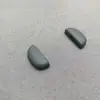 Almofadas de Silicone para Nariz Infantil, Almofadas de Nariz de Encaixe para Óculos, Acessórios Coloridos para Óculos em Formato de Meia-Lua Redutores de Pressão