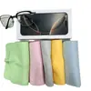 Paño de limpieza de terciopelo de piel de ciervo para gafas, teléfonos móviles, pantallas de ordenador, pantallas de coche, drones, robots y pantallas de cámara