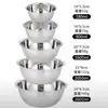 Conjunto de Bacias Grandes Multifuncionais Espessadas de Aço Inoxidável Fcm Dropshipping com Balança, Bacia para Lavar Vegetais, Bacia de Água, Pote para Temperos, Tigela de Sopa