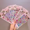 Pegatinas de gemas y cristales con temática de amor para niños, pegatinas de cristal acrílico, decoraciones para manualidades DIY y pegatinas de recompensa para preescolar