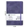 Caderno A5 Transfronteiriço Bloco de Notas Pautado Diário com Alça Simples Livro de Contas Manual de Alto Valor Personalização de Logo