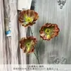 Flores Artificiales para Bodas, Amapolas de Seda con 3 Cabezas Falsas para Exhibición en Mesa de Sala de Estar, Decoración Suave para Estudio Fotográfico y Arte Floral