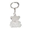 Pequeño regalo apertura regalo regalo oso patrón estampado diamante colgante manualidades llavero animal venta al por mayor