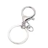 Cierre de Langosta de Aleación de Zinc con Anillo Plano Llavero Colgante de Muñeca Accesorios Conector de Cadena para Mochila Venta al por Mayor