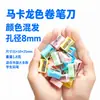 Mini Apontador com Furo Triangular Grande, Apontador de Lápis de Furo Único Colorido Macaron Transfronteiriço, Apontador de Lápis com Furo Grande