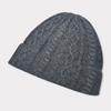Gorro de Punto 100% Lana Invierno 2026 para Hombre, Cálido y Cortavientos, Gorro Domo de Moda para Viajero sin Visera
