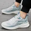 Zapatos Deportivos de Malla Transpirables de Suela Gruesa para Verano, Casuales, Versátiles, Suela Suave, Absorción de Impactos, Zapatos Casuales para Correr, Zapatos para Hombre, Venta al por Mayor
