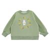 Moletom Infantil Feminino Wuri Bub Estampado Digitalmente Outono Estilo Ocidental Fofo Gola Canelada Solto Casual