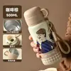 Nuevo Vaso Termo con Revestimiento de Acero Inoxidable 316, Vaso Doble para Beber de Aspecto Elegante, Vaso con Pajita, Vaso Portátil de Gran Capacidad