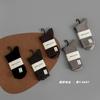 Nuevos Calcetines de Lana Gruesos y Cálidos para Hombre y Mujer Serie de Algodón de Doble Aguja Vertical Estilo Académico Estudiante Cachemir de Tubo Largo