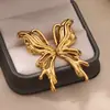 Pendientes de acero inoxidable de estilo ins Europa y Estados Unidos transfronterizos para mujer, sentido de alta calidad, horno 18K, pendientes lisos irregulares, no se decoloran