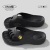 Zapatillas de cinco dedos de dibujos animados para mujer, nuevas de verano para interior, antideslizantes, transpirables, para exteriores, tipo slip-on, zapatillas de garra
