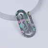 Marcador de Clip de Papel Acrílico Estudiante Libro Cuaderno Clip de Papel Portatarjetas de Libro Producto Terminado con Impresión de Patrón UV