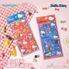 Papelaria Guangbo Original Família Sanrio Hello Kitty Brilhante Adesivo 3D Capa de Celular Adesivo 3D Embossado