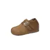 Zapatos de punta partida Lade para mujer, bonitos, estilo perezoso, moda 2026, sin cordones, zapatos individuales, tacón oculto, hebilla, mocasines de otoño, zapatos para mujer
