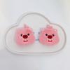 Muñeca Castor Rosa de Dibujos Animados Ropa Calcetines Accesorios Bolso Colgante Broche Accesorios Decoraciones