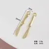 [Serie de Café de Desayuno Parisino] Colgante de Croissant de Grano de Café DIY Goteando Aceite Colgante Accesorios para Joyería DIY