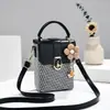 Nova Bolsa Pequena com Padrão de Pedra para Mulheres, Tendência de Moda Versátil Popular Transfronteiriça, Estilo Trendy do Instagram, Bolsa Pequena de Ombro Cruzado