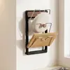 Soporte para Tapas con Ventosa, Organizador de Tapas para Ollas Montado en la Pared sin Perforaciones, Estante de Almacenamiento Multifuncional para Cocina, Soporte para Tapas y Tablas de Cortar