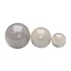 Acessórios de Contas Soltas de Ágata Cinza Natural Calcedônia de Cor Original Contas Redondas Materiais para Pulseira DIY Acessórios para Pulseira de Colar