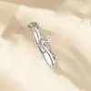 Diseño de nicho anillo abierto ajustable regalo de cumpleaños anillo hecho en el cielo anillo de pareja anillo ins pareja femenina