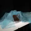 Tela de malla de hilo de niebla de hadas ins, suave, hecha a mano, bricolaje, color sólido, velo de encaje, tela de tul transparente para ropa