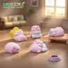 Almohada de Nube Linda Muñeco Cerdo Durmiendo Accesorios de Decoración DIY Casa de Muñecas Adornos de Escritorio Micro Paisaje