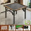 Mesa especial para jogar mahjong, mesa dobrável para uso doméstico, mesa de jantar pequena para apartamentos pequenos, mesa de xadrez e mahjong, mesa quadrada para imóveis de aluguel