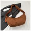 Bolso de algodón para otoño e invierno, bolso informal para mujer, combinable con todo, bolso bandolera ligero retro de moda 2023