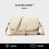 2026 Novo Estilo Simples Nicho Estampada Bolsa de Ombro Feminina Casual Versátil Bolsa de Ombro Transversal para o Dia a Dia para Mulheres