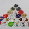 Material para insignias en blanco de 58 mm, insignia de hojalata, consumibles para insignias, insignia de cara sonriente, 100 juegos