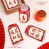 Pegatinas de Texto para Lata Wangzai de Coca-Cola para Materiales de Ceremonia de Inauguración de Casa y Mudanza Pegatinas para Decoración de Mesa y Hogar Nuevo