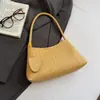 Bolso de Hombro Tejido Estilo Nuevo 2026 para Mujer, Bolso de Hombro de Moda para Viajes Diarios, Bolso Saco Simple y Versátil, Bolso de Mano de Alta Gama