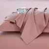 Fundas de almohada 100% algodón 48x74cm, juego de dos, para uso doméstico, funda interior individual de color liso de algodón puro para adulto
