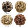 Moño de Peluca Moño Alto Rizado Accesorio para el Cabello Moño Rizado de Alta Temperatura Seda Cabello Largo Rizado