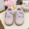 Zapatos Deportivos de Entrenamiento Bajos de Dibujos Animados KT Cat con Diseño de Puntos para Bebés Pequeños, Suela Suave, Zapatos Casuales Nuevos para Niños Pequeños Primavera/Otoño 2026