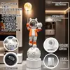 Ornamento de Chão Alto para Alto-falante Xiaoai Lâmpada Céu Estrelado Homem Espacial Astronauta Sala de Estar Gabinete de TV Decoração Grande Presente de Inauguração