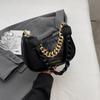 Bolsa tipo dumpling para mujer 2026 Nuevo estilo Piel suave Versátil Bolso de hombro Bolso de hombro de venta caliente de celebridad de Internet Bolso de axila para ir al trabajo