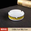 Estilo Chino Hotel Palacio Dorado Juego de Mesa Vajilla de Cerámica Plato para Huesos Tazón para Alitas Cuchara de Sopa Taza Juego de Cuatro Piezas Hotel de Alta Gama Restaurante