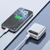 Carregador Sem Fio Magnético Power Bank 10000 mAh Magsafe Carregamento Rápido Pd Transfronteiriço Ultra-Fino Fonte de Alimentação Móvel 22.5