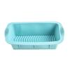 Venta al por mayor del fabricante Molde de silicona para pastel Molde rectangular para pan Molde para hornear DIY casero Utensilios de cocina para repostería